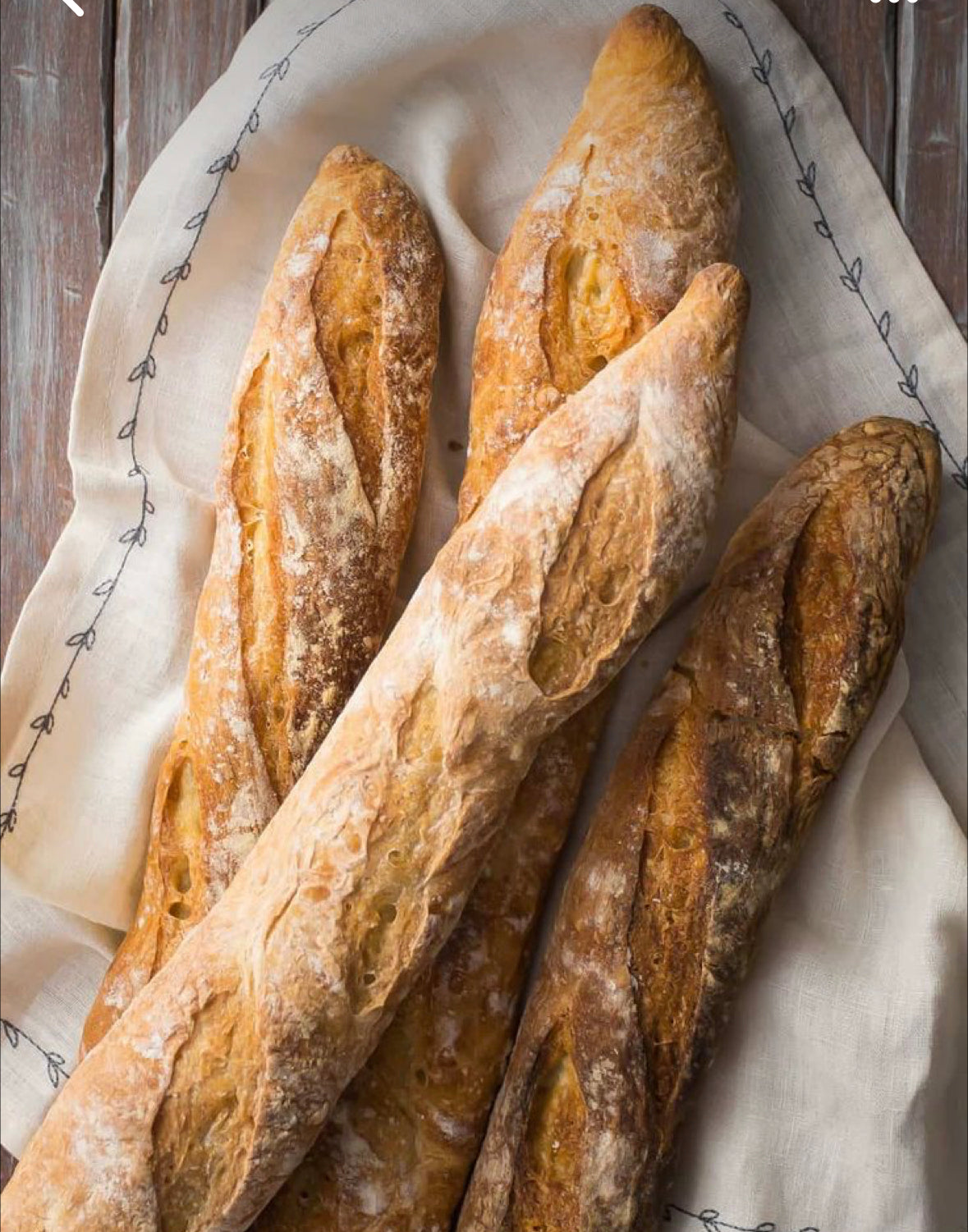 Freshly Baked Baguette