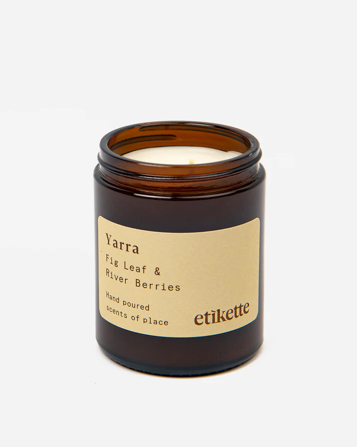 Yarra in Fig Leaf & River Berries ~ Soy Candles